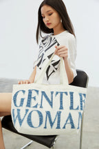 Gentlewoman Denim Tote Bag