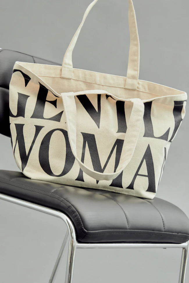 Gentlewoman Canvas Tote Bag