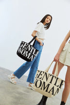 Gentlewoman Canvas Tote Bag