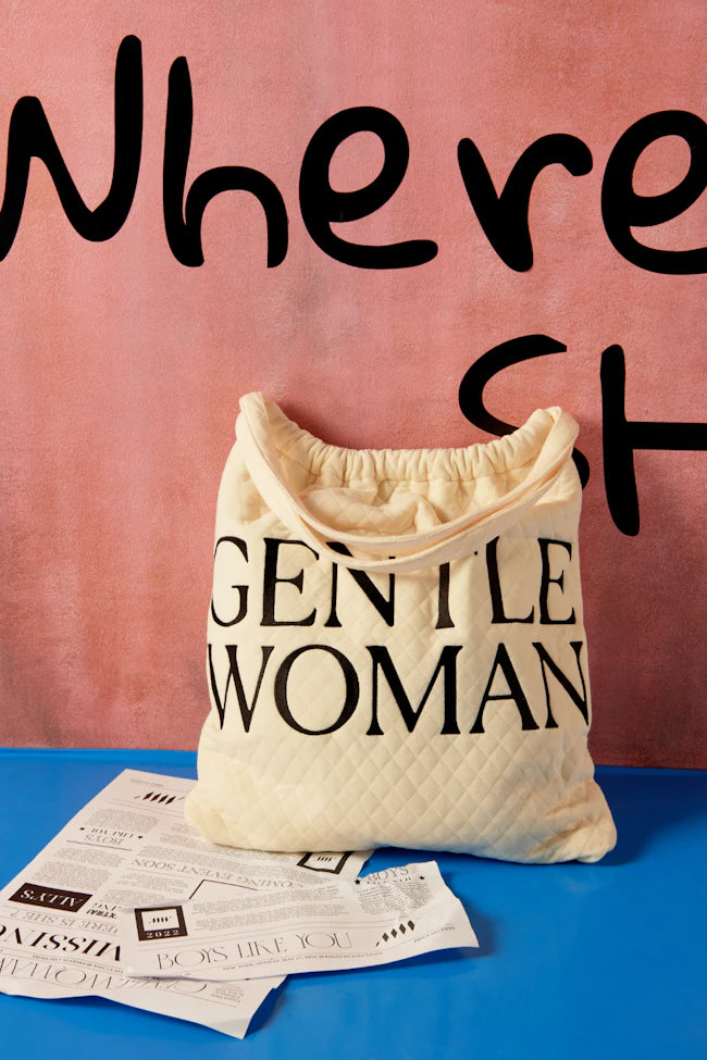 Gentlewoman Oh Boy Tote Bag