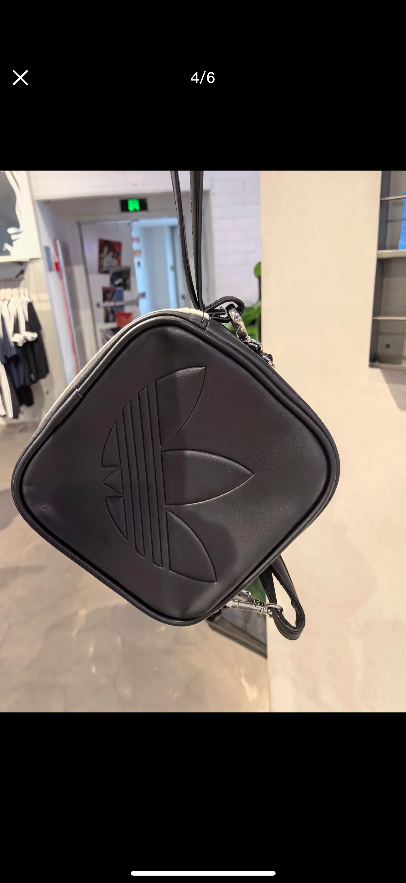 Adidas Black Square Sling Bag