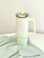 Starbucks Lemonade Soda Green Thermos