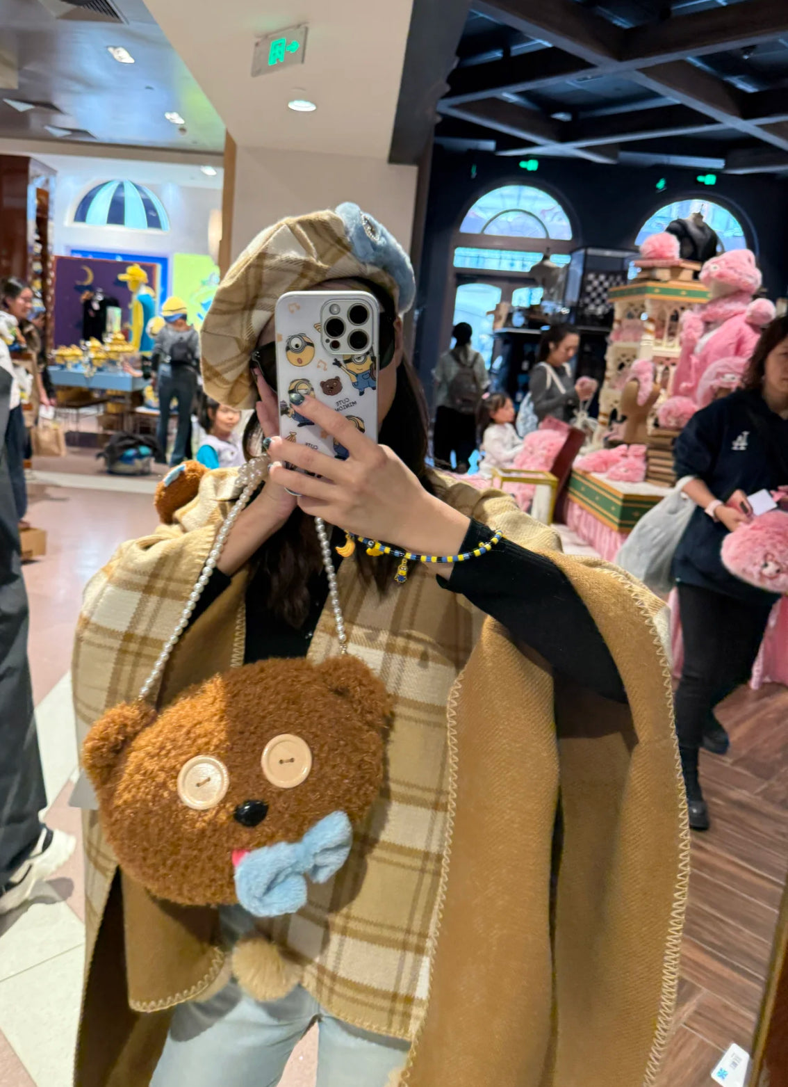 Tim Plushie Pearl Bag