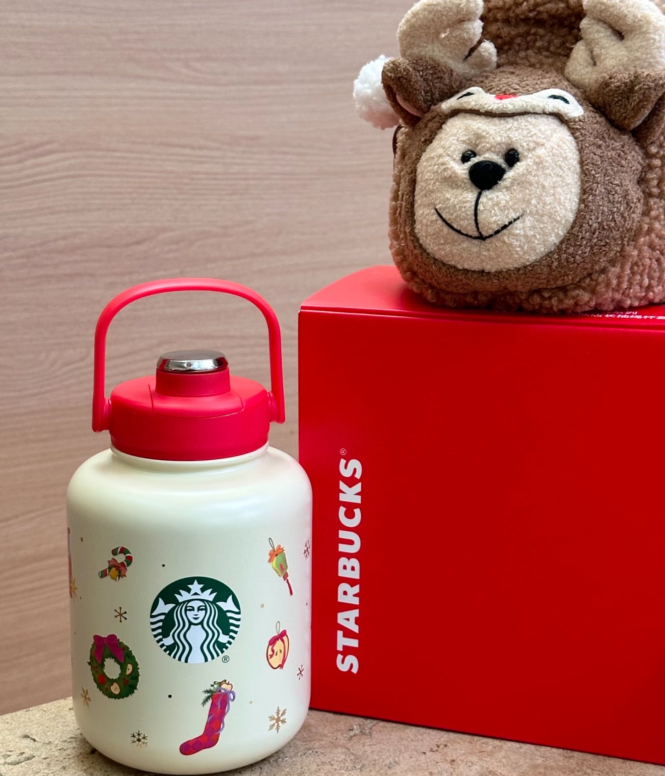 Starbucks Christmas Reindeer Chubby Flask