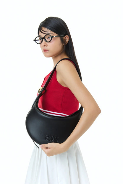 GentleWoman Black Curvy Bag