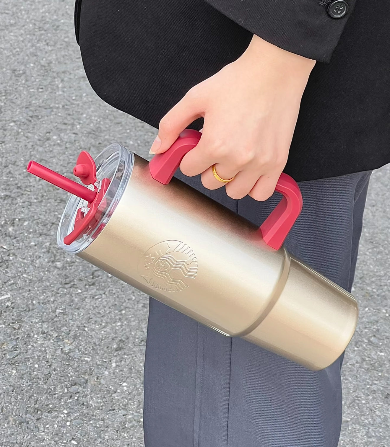 Starbucks Christmas Side Handle Tumblr