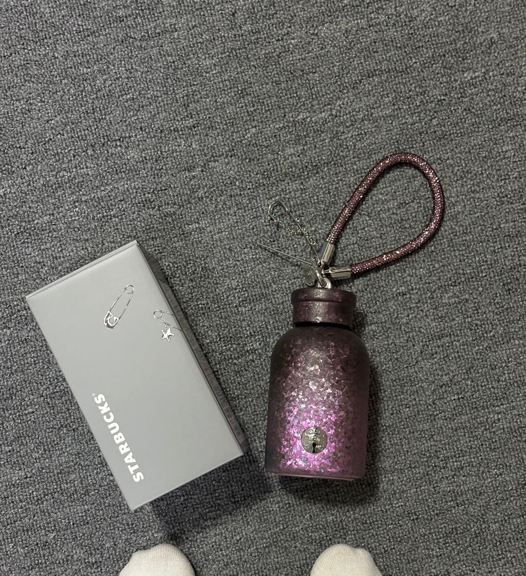 Starbucks BalletRock Chubby Dark Purple Flask