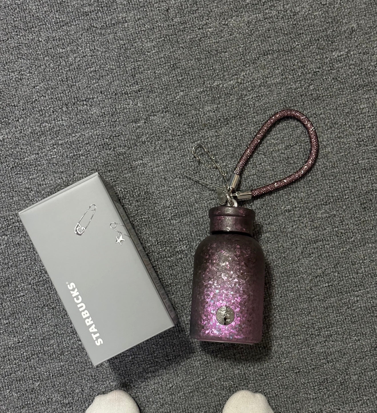 Starbucks BalletRock Chubby Dark Purple Flask