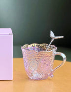 Starbucks Sakura Butterfly Glass Cup