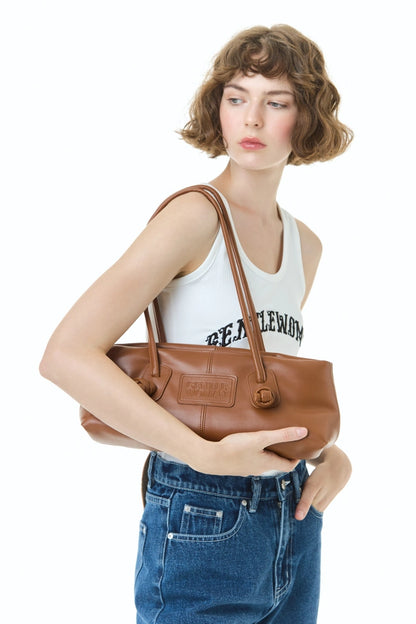 GentleWoman Leather Brown Slinky Bag