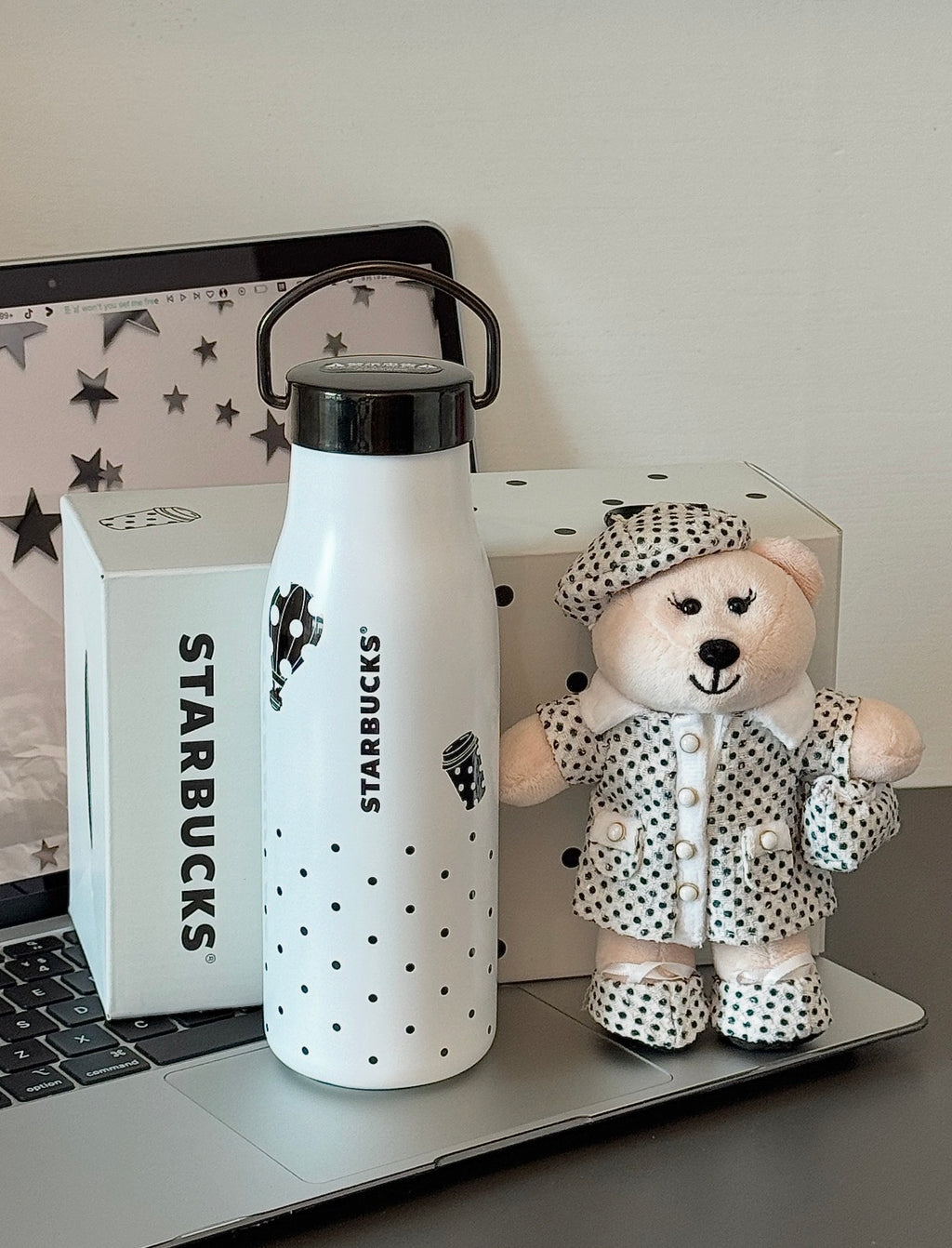 Starbucks x Polka Dots Bear Tumblr