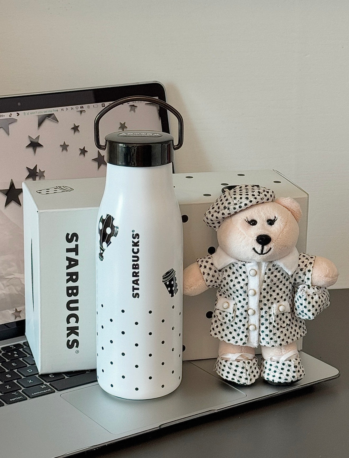 Starbucks x Polka Dots Bear Tumblr
