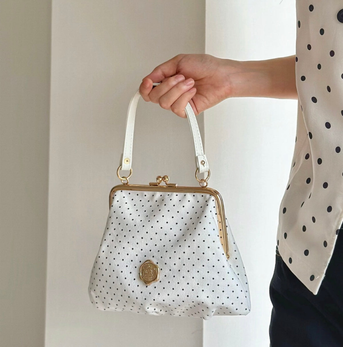 Starbucks x Polka Dots White Bag Tumblr Set