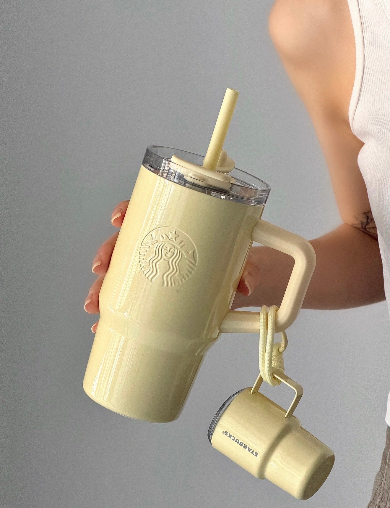 Starbucks Mini Yellow Tumblr