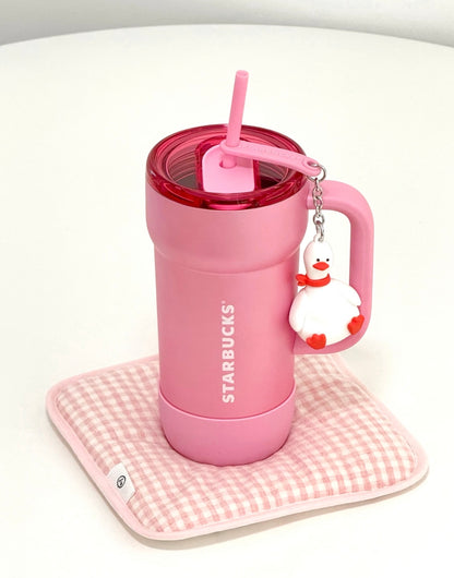 Starbucks Pink Duck Tumblr