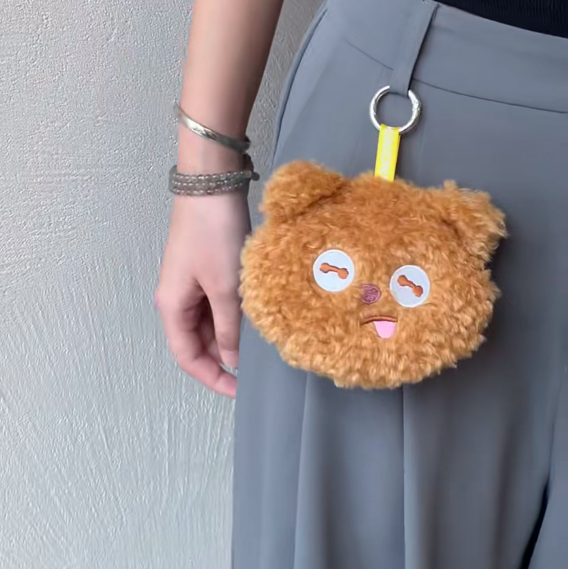 Tim Coin Purse Keychain