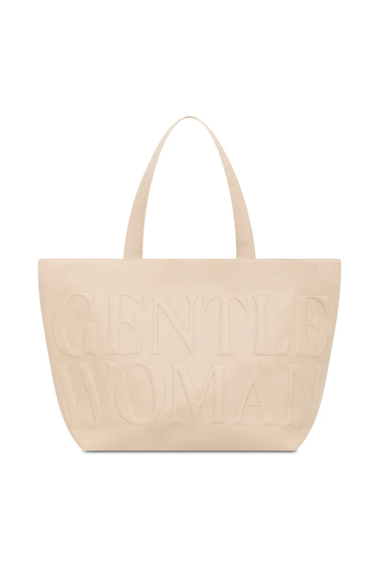 GentleWoman Cream Daily Tote Bag