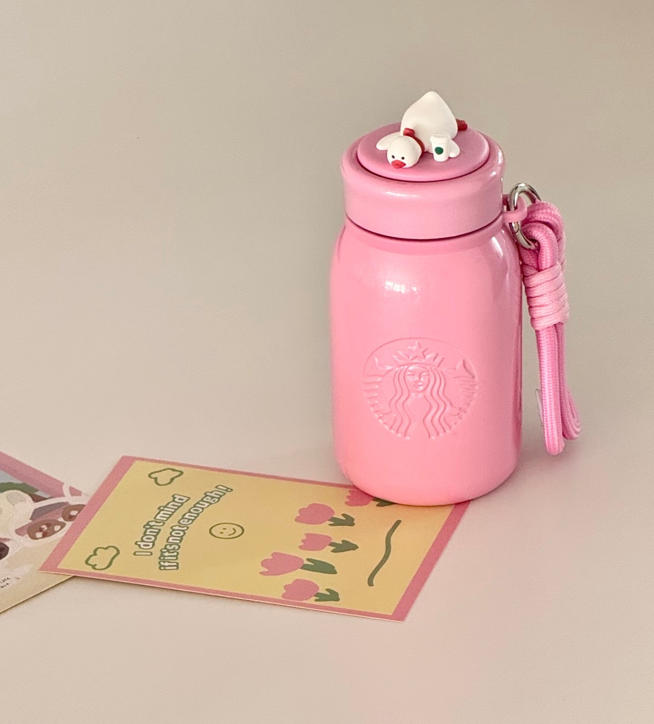 Starbucks Sleepy Duck Chubby Flask