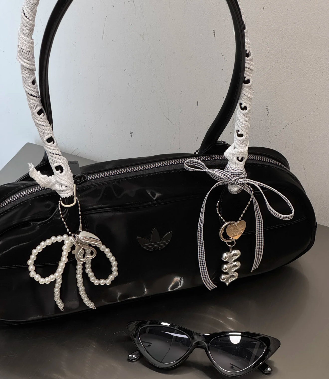 ★Adidas★ Pocket Baguette Bag Black adidas Running Pocket Bag - Black | Free Shipping with