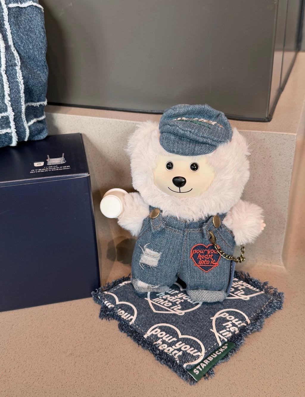 Starbucks Denim Bear Tumblr