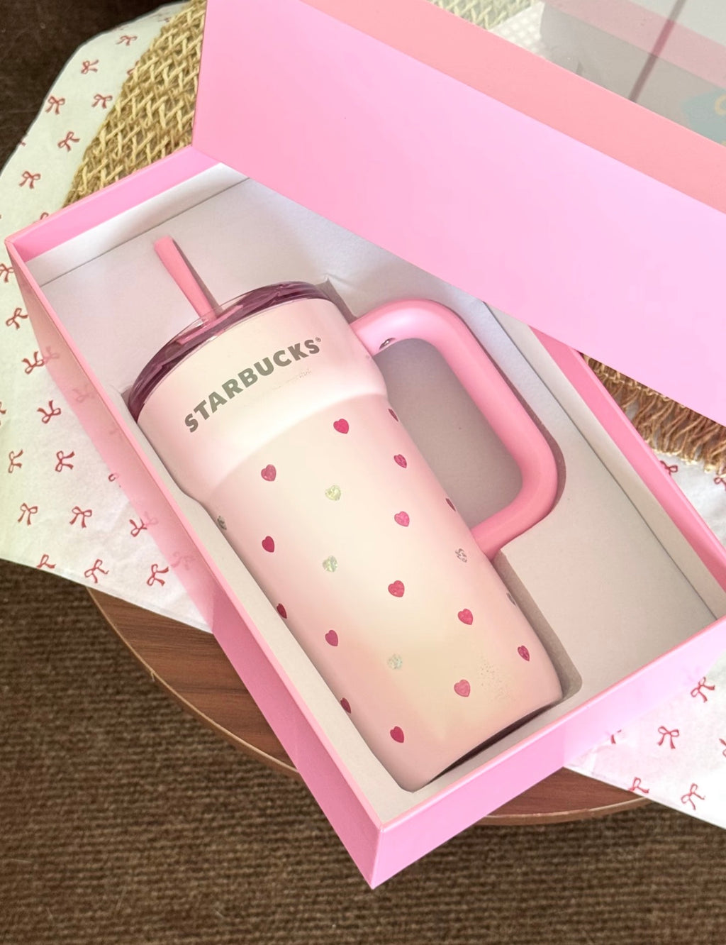 Starbucks Pink Love Tumblr