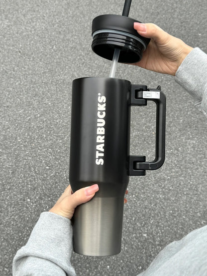 Starbucks All Black Flask