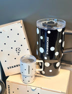 Starbucks x Polka Dots Black Tumblr
