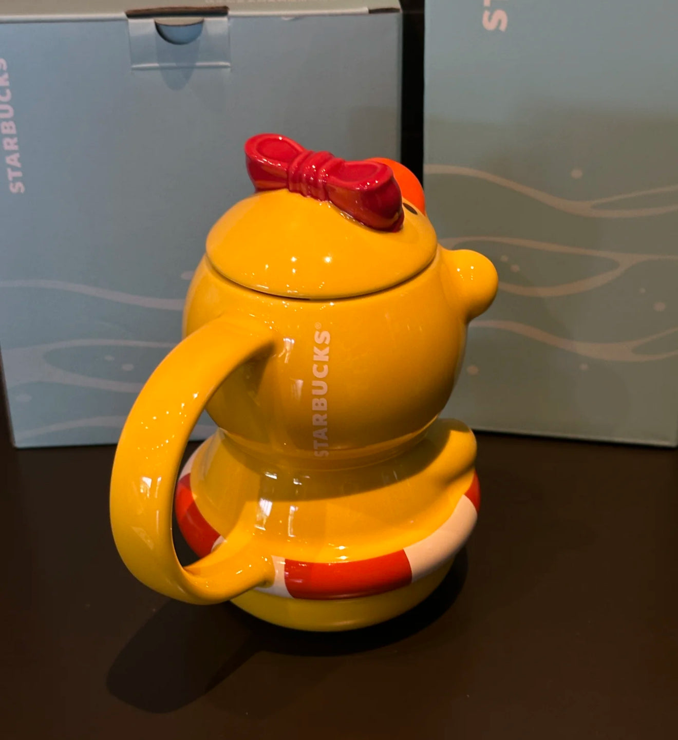 Starbucks Pool Bear x Duck Mug