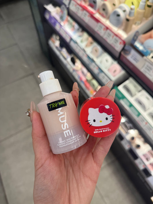 Amuse x Hello Kitty Foundation