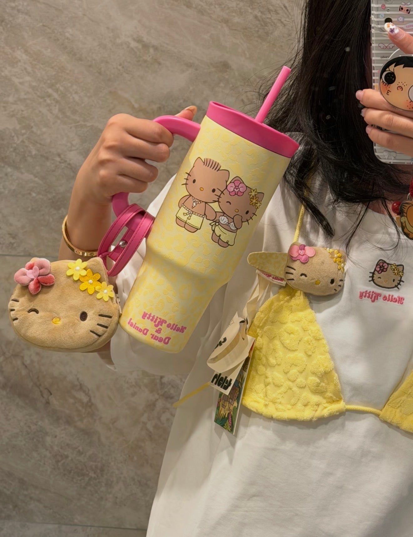 TBH x Yellow Leopard Hello Kitty Tumblr