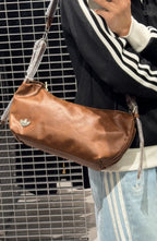 Adidas Leather Hobo Sling Bag