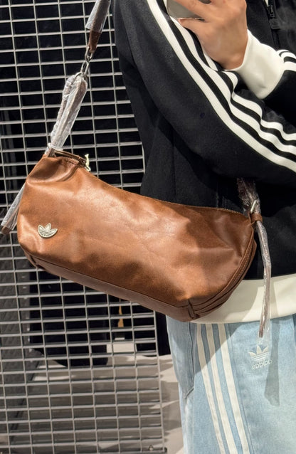 Adidas Leather Hobo Sling Bag