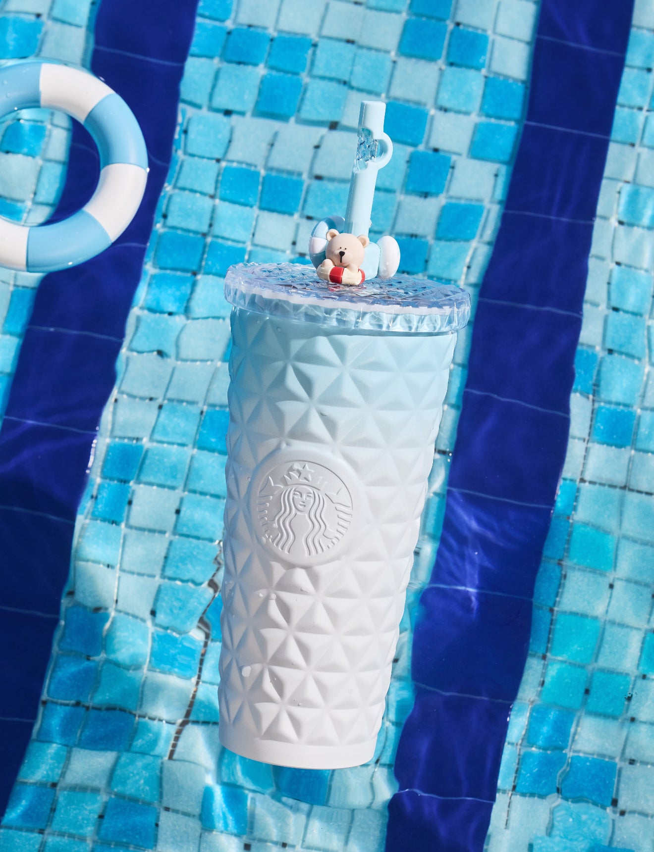 Starbucks Pool Bear Tumblr