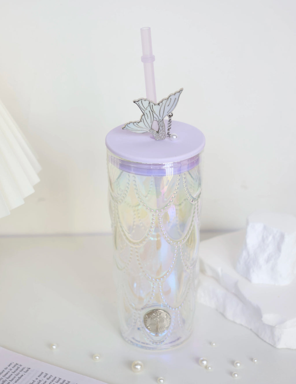 Starbucks Butterfly Straw Cup