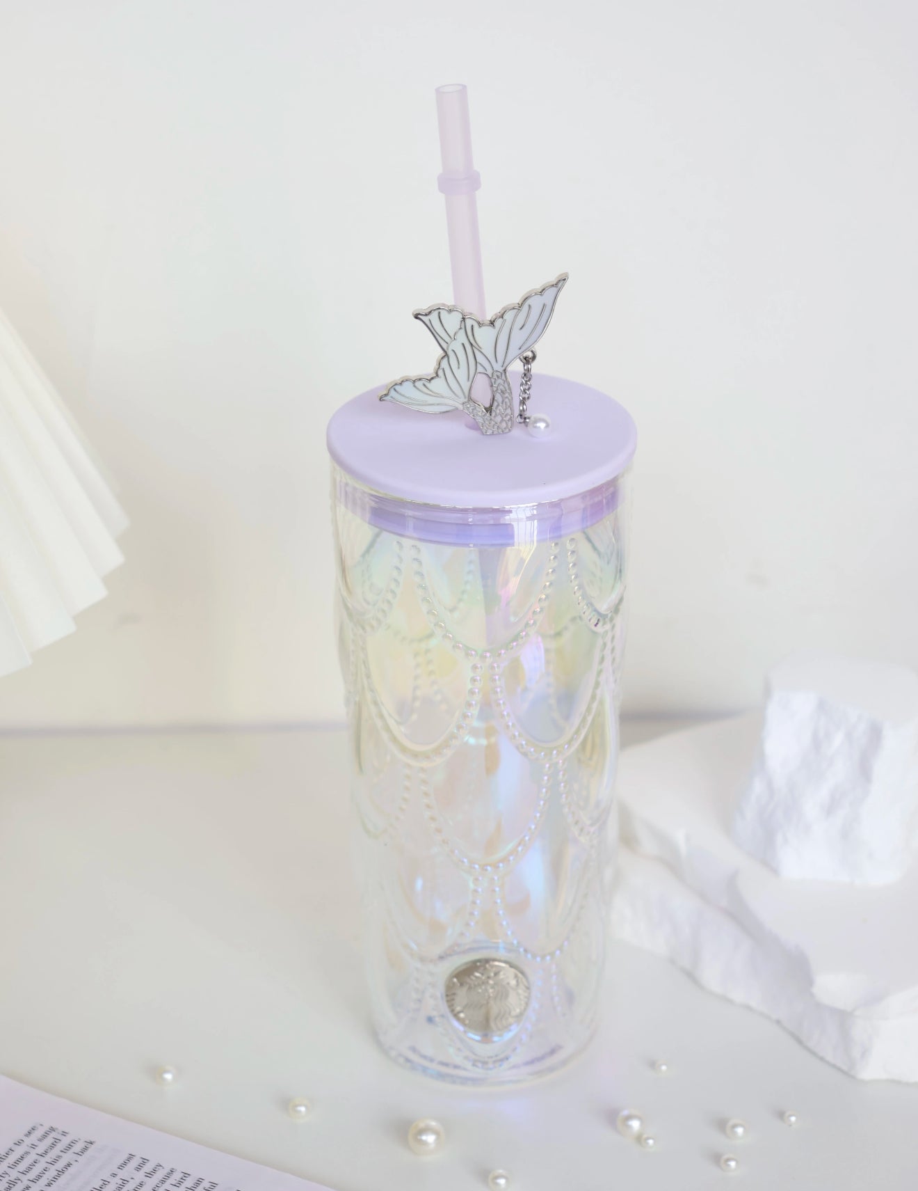 Starbucks Butterfly Straw Cup