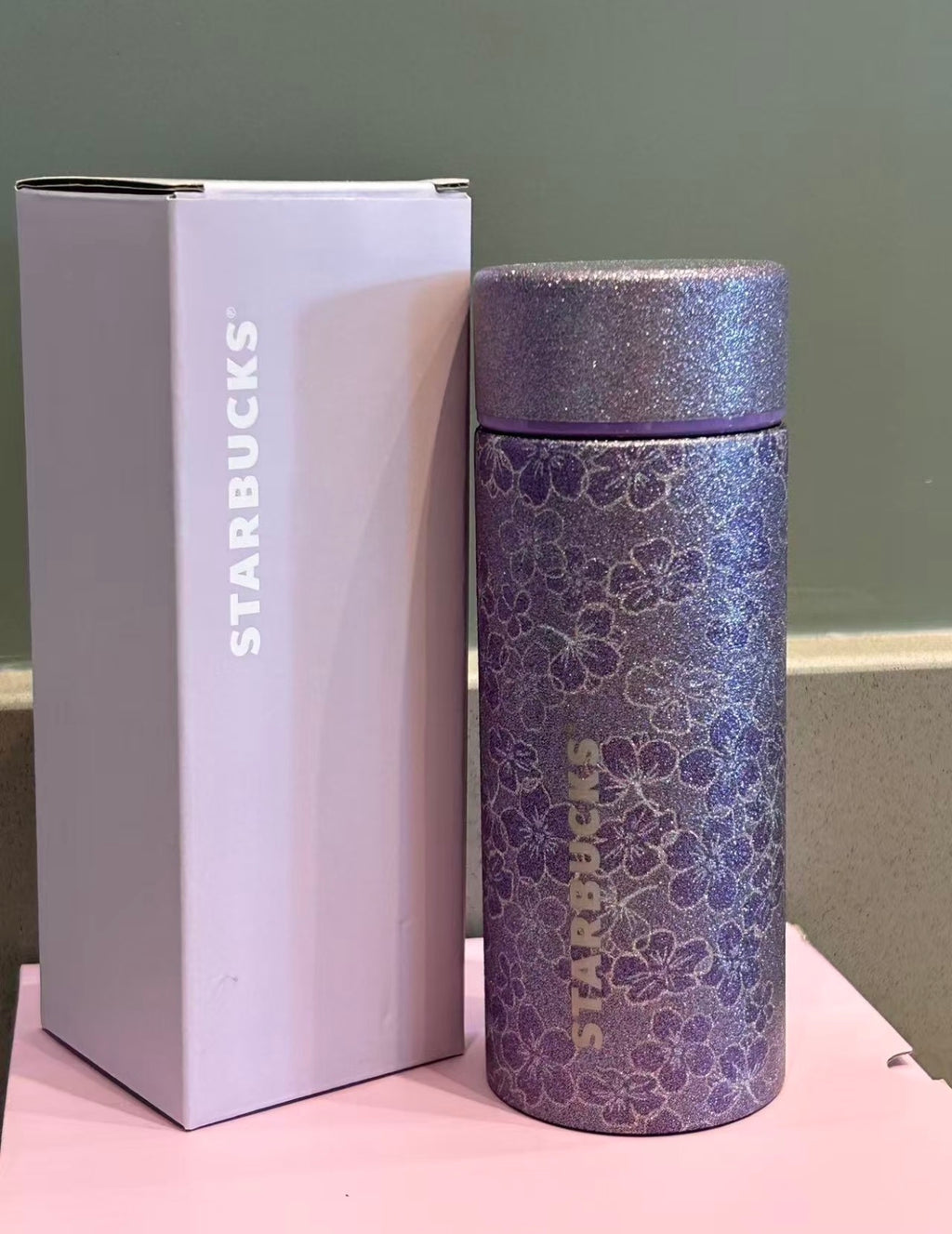 Starbucks Sakura Glittery Tumnlr