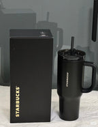 Starbucks For Him Matte Black Side Handle