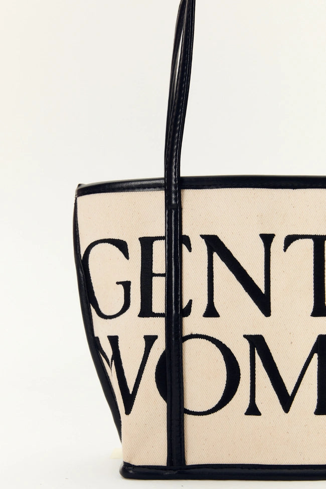 GentleWoman Soirée Canvas Leather Bag
