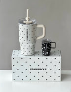 Starbucks x Polka Dots White Tumblr