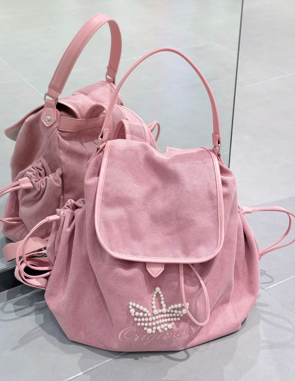 Adidas Pink Pearl Bagpack
