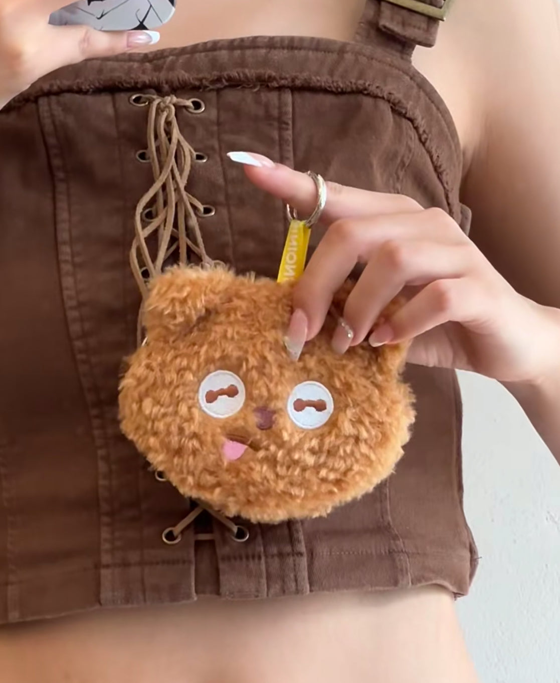 Tim Coin Purse Keychain