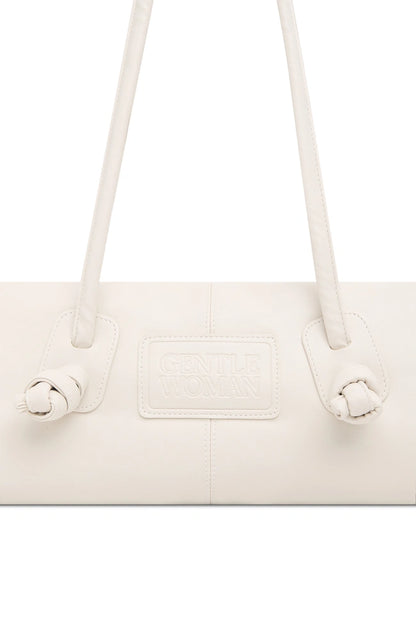 GentleWoman Leather Cream Slinky Bag
