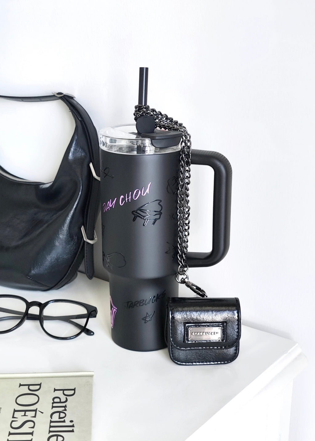 Starbucks JayChou Side Handle with Pouch
