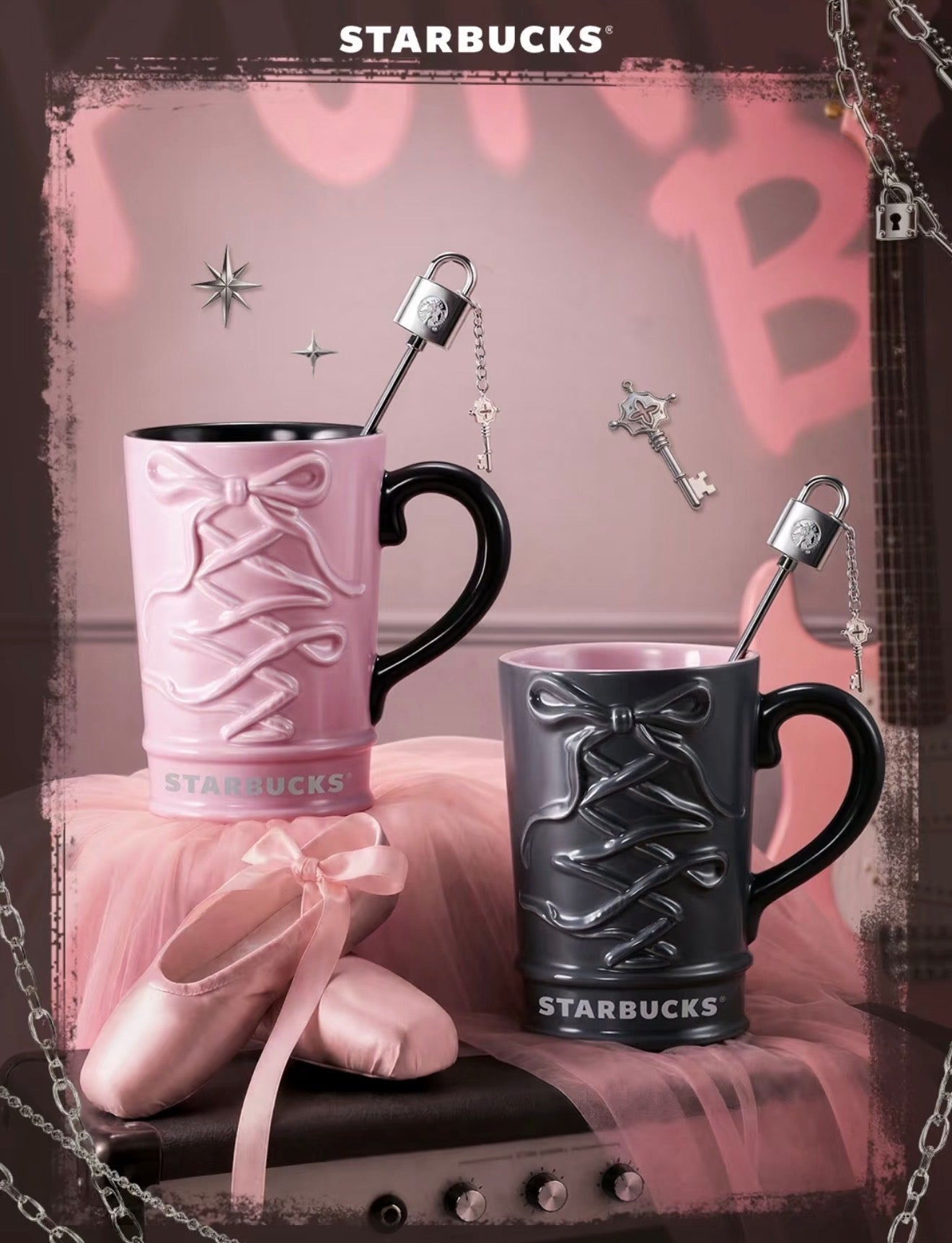 Starbucks BalletRock Bow Mug