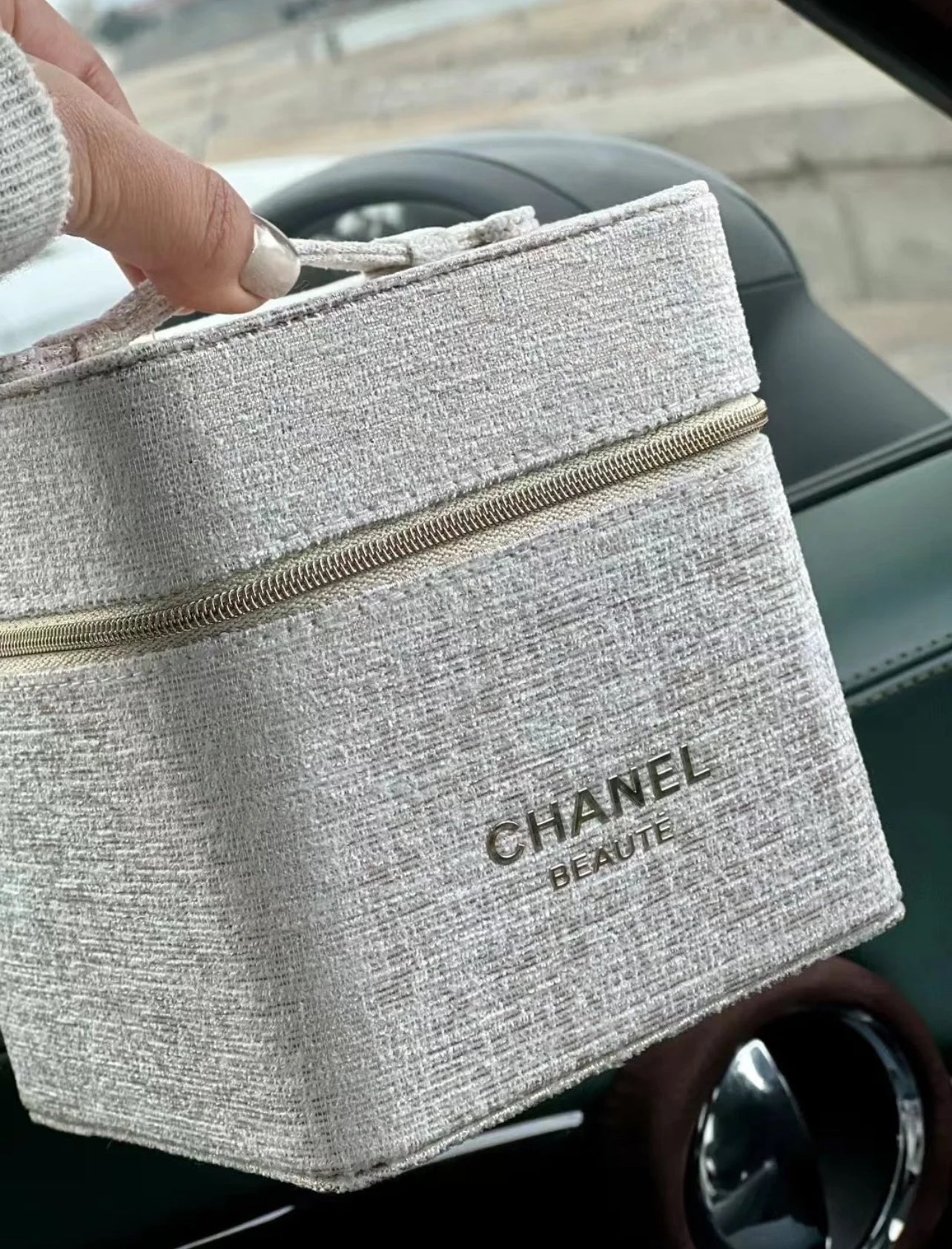 Chanel Denim Vanity Bag