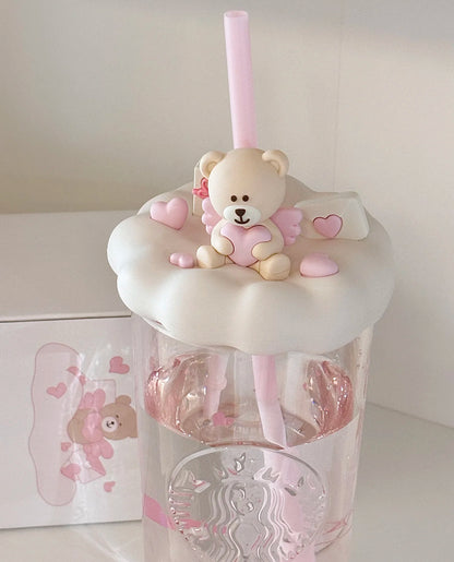 Starbucks x 520 Pink Glass Cup