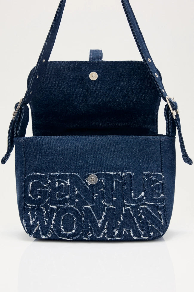 GentleWoman Dark Denim Shoulder Bag