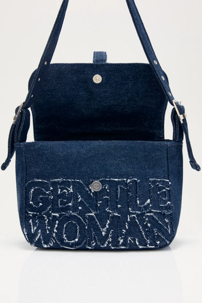 GentleWoman Dark Denim Shoulder Bag
