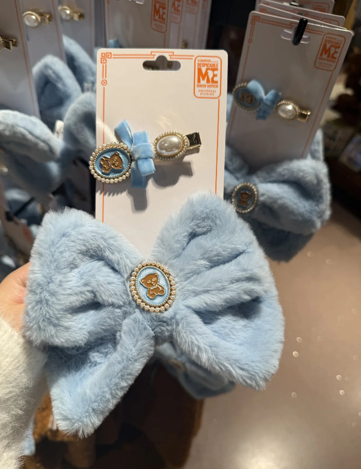 Minions Bow Hair Clip Set