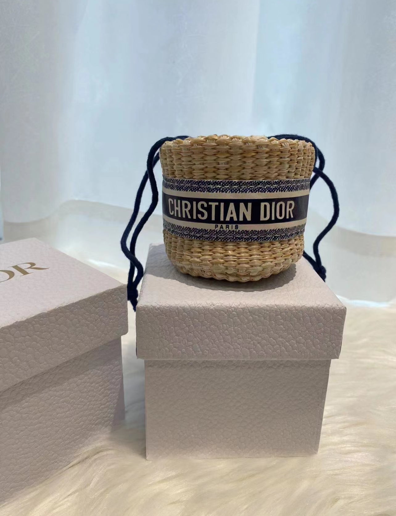 Dior Mini StrawBag